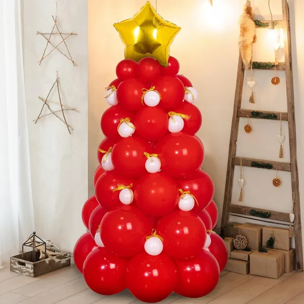 Red_White_&_Gold_Christmas_Star_Balloons_With_Glitter_Ribbon_|_For_Party_Decoration_(95_Pcs)_(18_Inch)