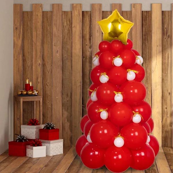 Red_White_&_Gold_Christmas_Star_Balloons_With_Glitter_Ribbon_|_For_Party_Decoration_(95_Pcs)_(18_Inch)