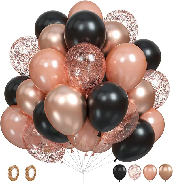 Rose_Gold_&_Black_Latex_Balloon_Garland_Arch_|_For_Party_Decorations_Birthday_Decorations_Wedding_Decorations_(50_Pcs)_(12_Inch)