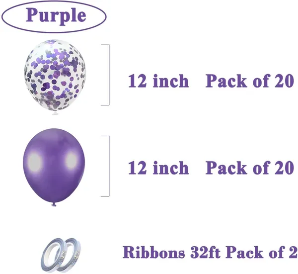 Purple_Chrome_&_Confetti_Balloons_&_Ribbons_Decorations_Set_(42_Ps)_(64_Ft_Ribbon)_(12_Inch)