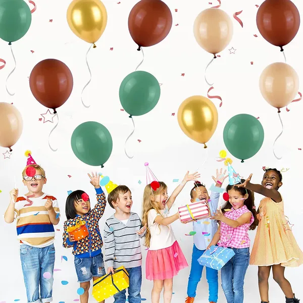 Sage_Khaki_Black_&_Gold_Latex_Balloon_Garland_Arch_|_For_Party_Decorations_Birthday_Decorations_Wedding_Decorations_(50_Pcs)_(12_Inch)