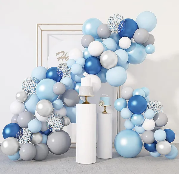 Blue_Silver_&_Grey_Confetti_Latex_Balloons_|_For_Wedding_Bridal_Shower_Birthday_Party_Decorations_(4_Pcs_Balloon_Tools)_(129_Pcs)_(12_Inch_|_10_Inch)