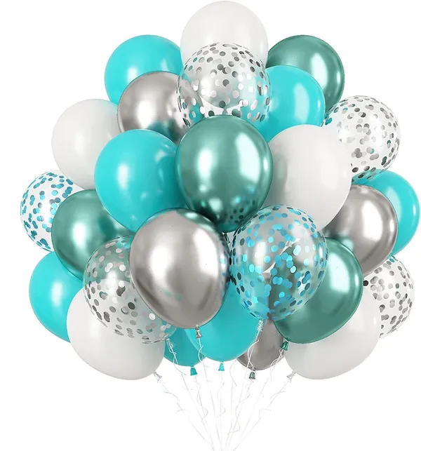 Teal_Blue_&_Silver_Latex_Balloon_Garland_Arch_|_For_Party_Decorations_Birthday_Decorations_Wedding_Decorations_(50_Pcs)_(12_Inch)