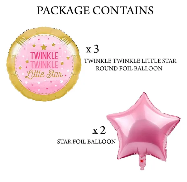 Pink_Twinkle_Twinkle_Little_Star_Decorations_Theme_Balloons_|_Baby_Girl_(Pack_Of_5)