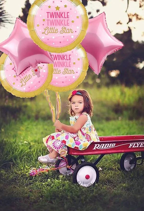 Pink_Twinkle_Twinkle_Little_Star_Decorations_Theme_Balloons_|_Baby_Girl_(Pack_Of_5)
