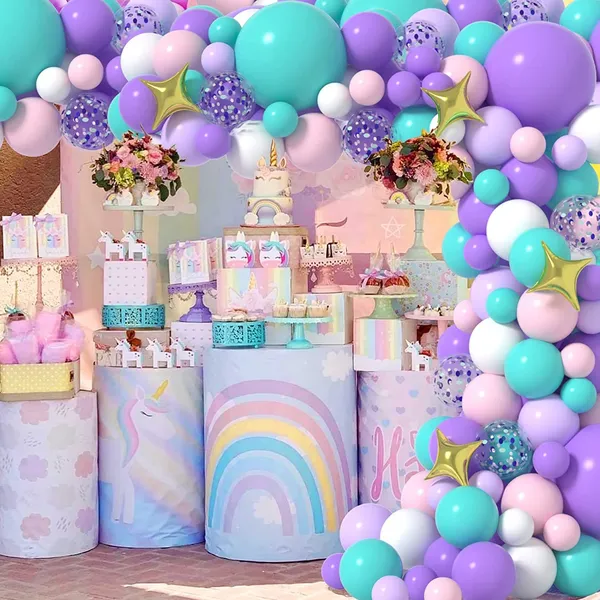 Blue_Purple_Pink_&_White_Rubber_Unicorn_Balloon_Garland_Arch_Kit_|_For_Birthday_Baby_Shower_Party_Supplies_(133_Pcs)