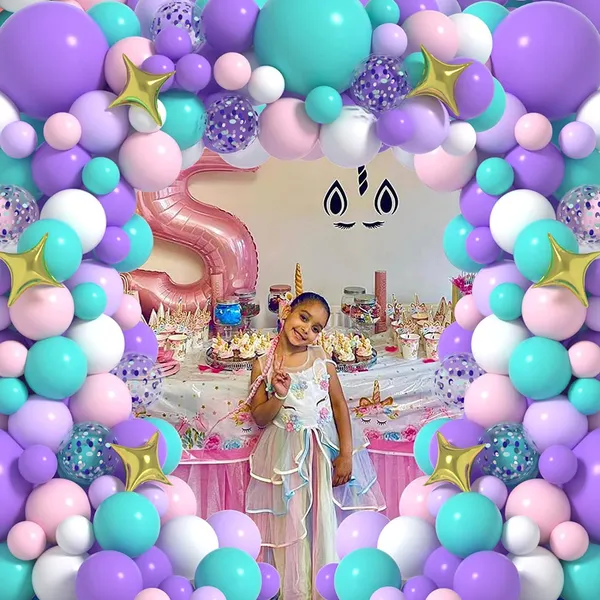 Blue_Purple_Pink_&_White_Rubber_Unicorn_Balloon_Garland_Arch_Kit_|_For_Birthday_Baby_Shower_Party_Supplies_(133_Pcs)