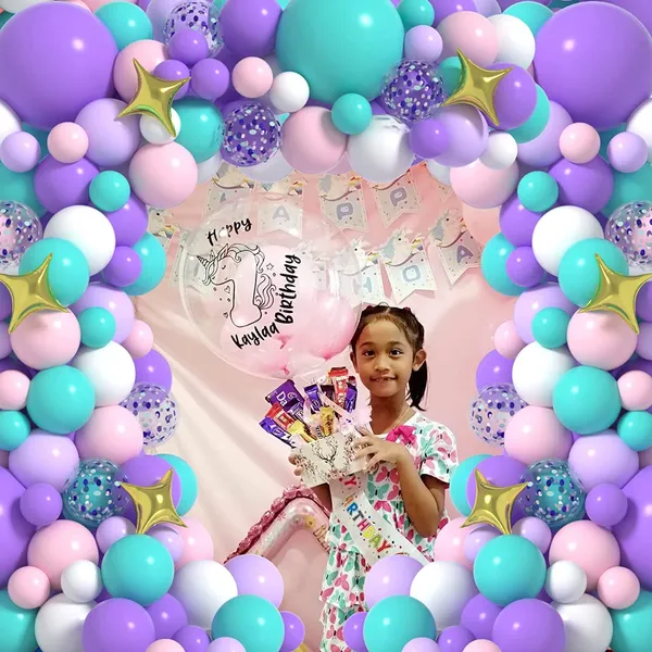 Blue_Purple_Pink_&_White_Rubber_Unicorn_Balloon_Garland_Arch_Kit_|_For_Birthday_Baby_Shower_Party_Supplies_(133_Pcs)