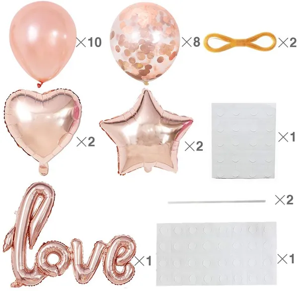 Champagne_Gold_I_Lou_You_Foil_Balloons_Set_|_For_Valentines_Day_Propose_Wedding_Decorations_(23_Pcs)