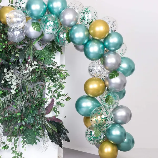 Green_Jungle_Theme_Party_Supplies_|_For_Birthday_Bridal_Shower_Wedding_Decorations_(50_Pcs)_(12_Inch)