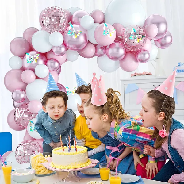 White_&_Pink_Balloons_Garland_Arch_Kit_|_For_Birthday_Decoration_Baby_Shower_Wedding_Party_Supplies_(55_Pcs)