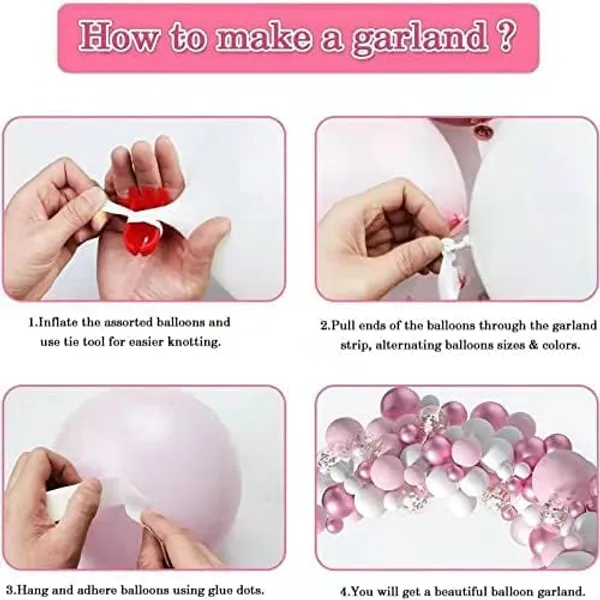 White_&_Pink_Large_Number_Balloons_Set_|_For_Birthday_Decorations_(1St_Birthday)
