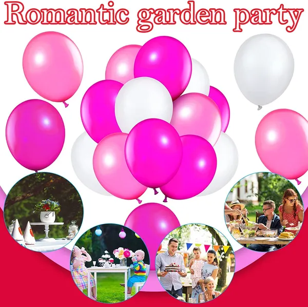 White_Pink_&_Dark_Pink_Latex_Balloons_|_For_Birthday_Decorations_Anniversary_Decorations_Baby_Shower_Decorations_Wedding_(50_Pcs)_(12_Inch)