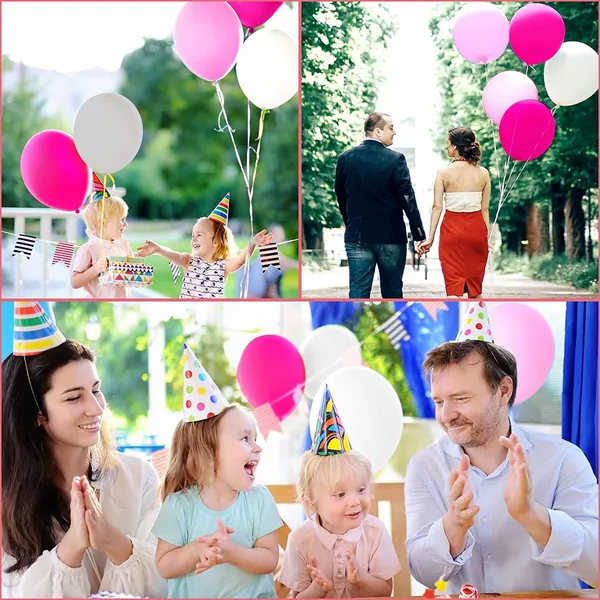 White_Pink_&_Dark_Pink_Latex_Balloons_|_For_Birthday_Decorations_Anniversary_Decorations_Baby_Shower_Decorations_Wedding_(50_Pcs)_(12_Inch)