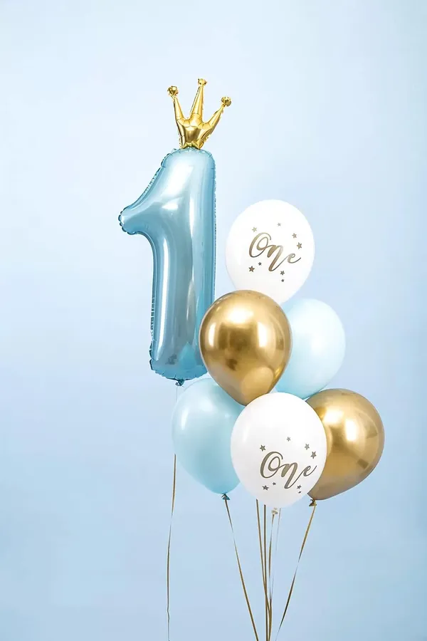 Blue_Number_1_Foil_Balloon_With_Crown_(32Inch)_Birthday_Party_Supplies