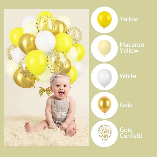 Yellow_White_&_Gold_Latex_Balloon_Garland_Arch_|_For_Party_Decorations_Birthday_Decorations_Wedding_Decorations_(50_Pcs)_(12_Inch)