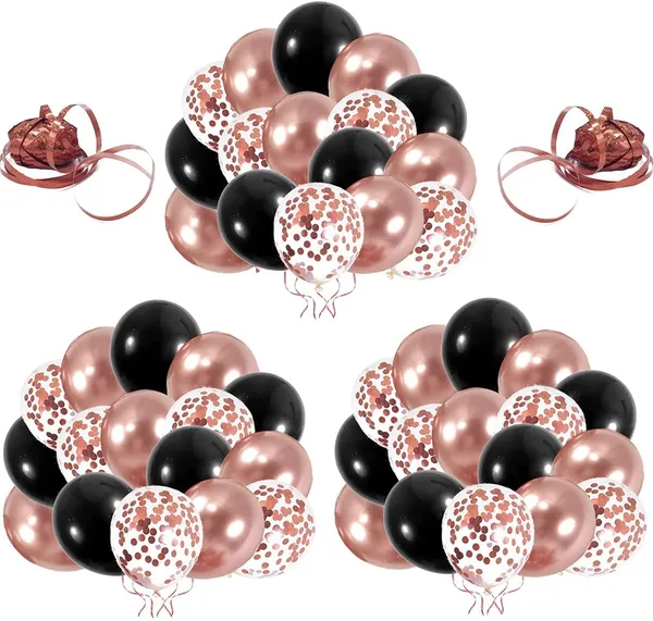 Rose_Gold_&_Black_Thick_Latex_Balloons_Baby_Bridal_Shower_Birthday_Decorations_Party_Supplies_(50_Pcs)_(12_Inch)