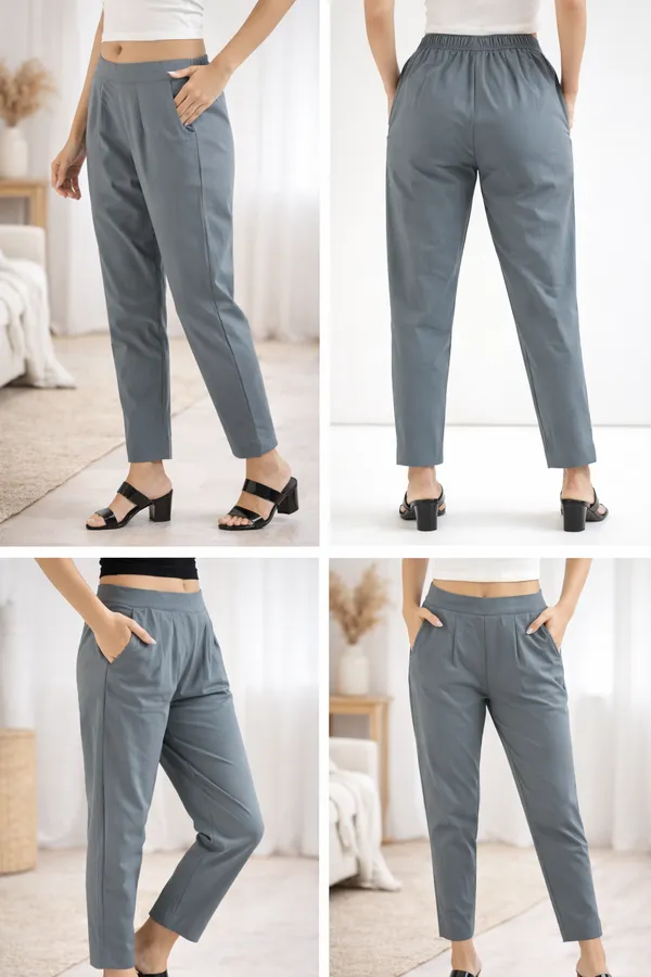 Urban_Chic_High-Waist_Gray_Trouser
