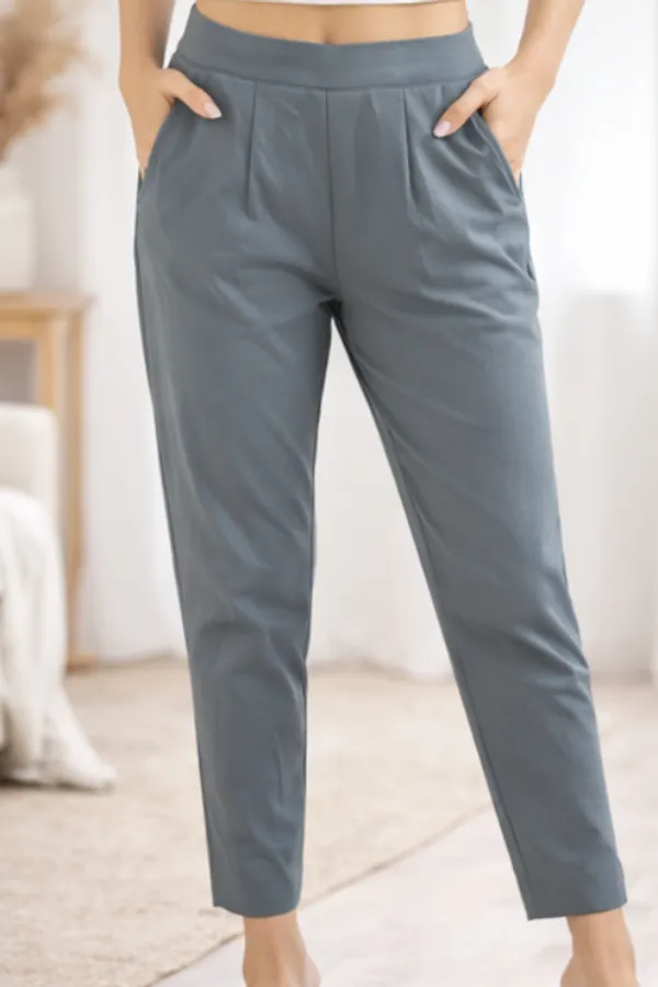 Urban_Chic_High-Waist_Gray_Trouser