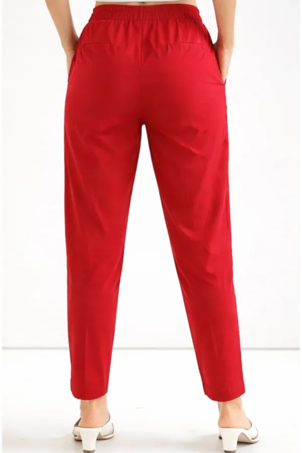 Urban_Chic_High-Waist_Mehroon_Trouser