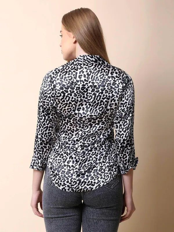 Black_Animal_Printed_Satin_Regular_Fit_Solid_Shirt