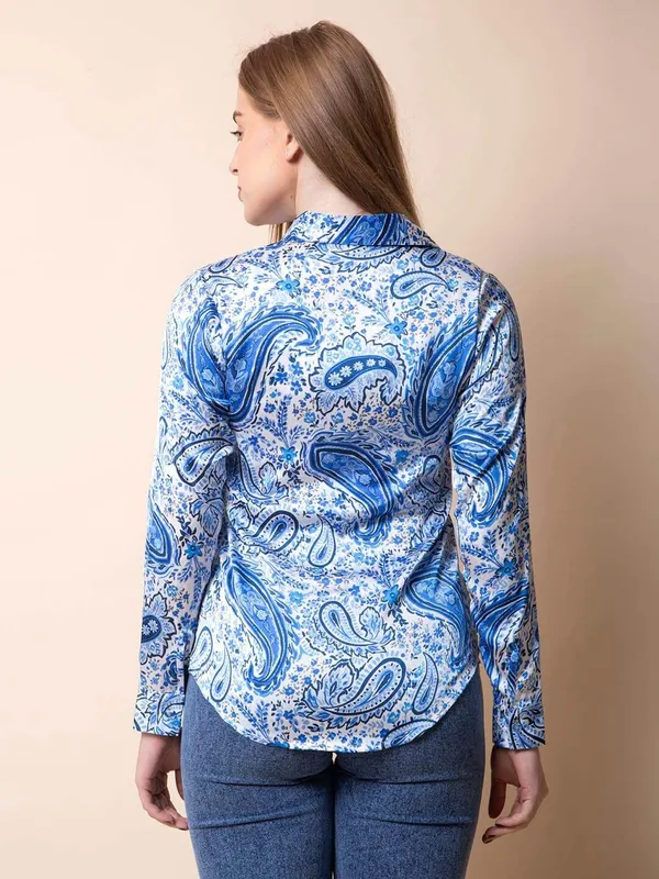 Sky_Blue_Paisley_Printed_Regular_Fit_Solid_Shirt
