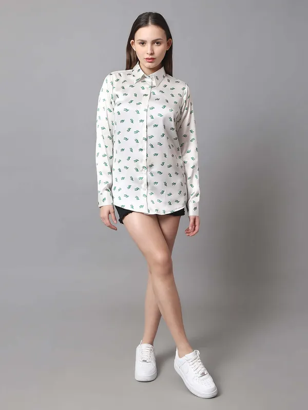 Off_White_Cactus_Printed_Satin_Regular_Fit_Solid_Shirt