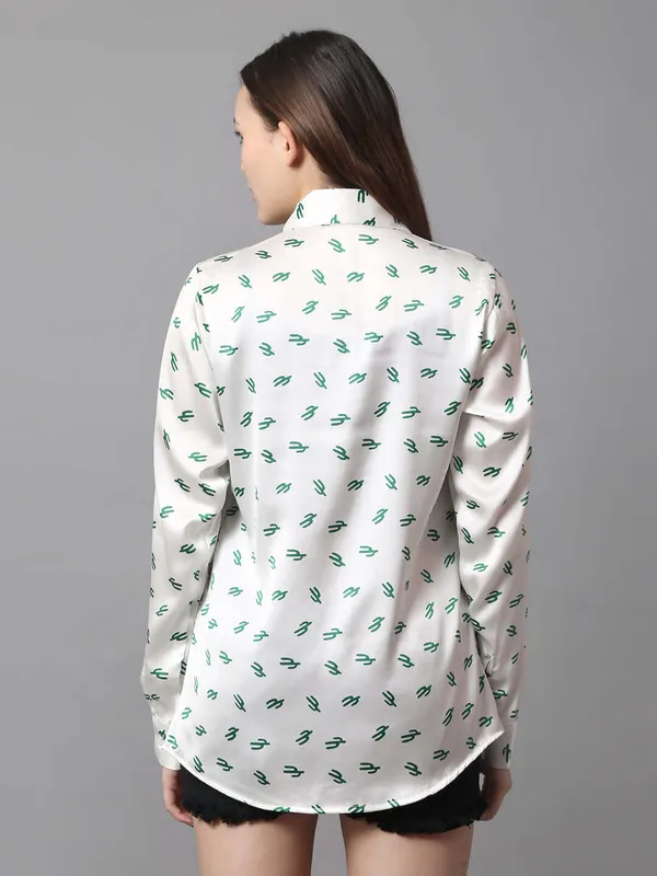 Off_White_Cactus_Printed_Satin_Regular_Fit_Solid_Shirt
