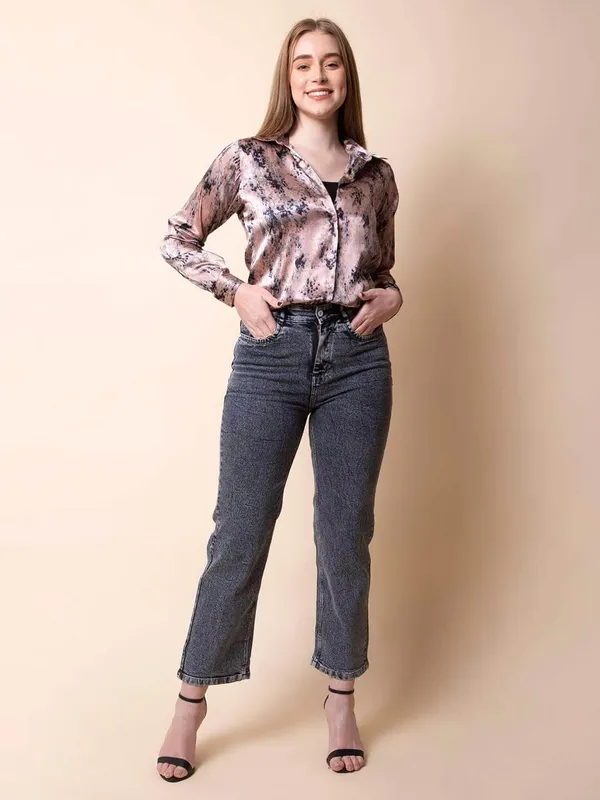 Pink_Dye-Up_Satin_Regular_Fit_Solid_Shirt