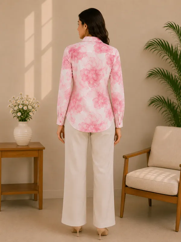 Pink_Petal_Printed_Shirt