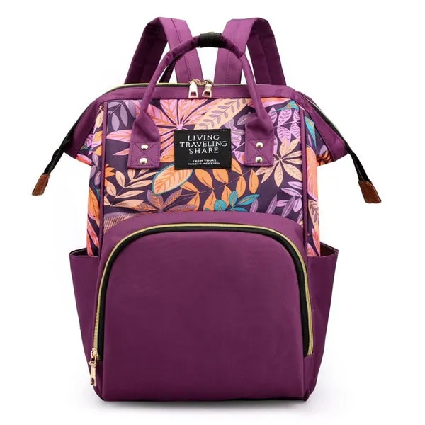 Multicolor_Multi-Function_Waterproof_Diaper_Bag