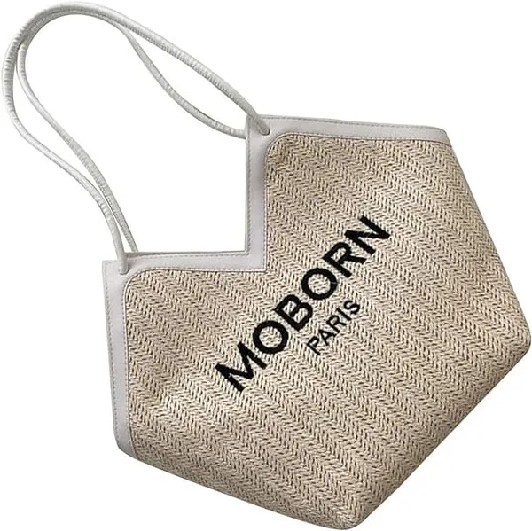 Multicolor_Shoulder_Bag,_Large_Capacity,_Handbag,_Straw_Pattern,_Lightweight