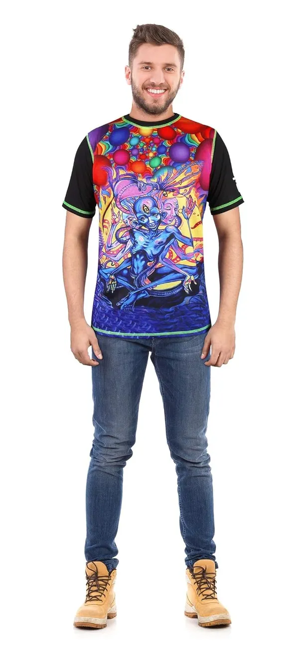 PSY_PEOPLE_MEDITATION_|_UV_Reactive_T-SHIRT_Dry_Fit_Micro_&_100%_Biowashed_Cotton__|_210_GSM
