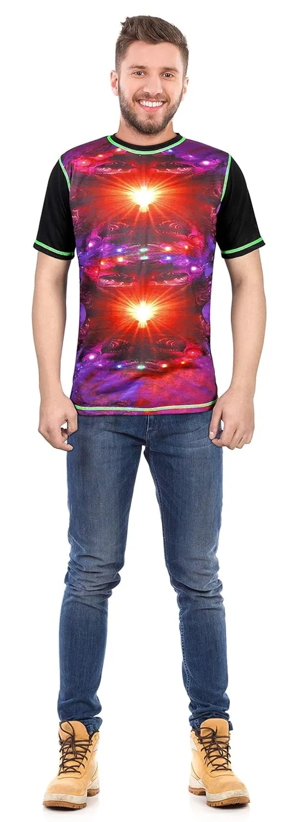 Multicolor_Limited_Edition_Digital_Printing_Uv_Glow_Energy-Center_Round_Neck_Hippie_Style_T-Shirt_For_Men_&_Women_Customization_Available_Dry_Fit_Micro_&_100%_Biowashed_Cotton__|_210_GSM