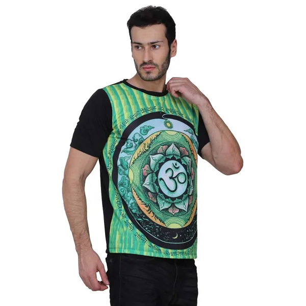 OM_MANTRA_|_UV_Glow_Design_|_Unisex_T-SHIRT_Dry_Fit_Micro_&_100%_Biowashed_Cotton__|_210_GSM