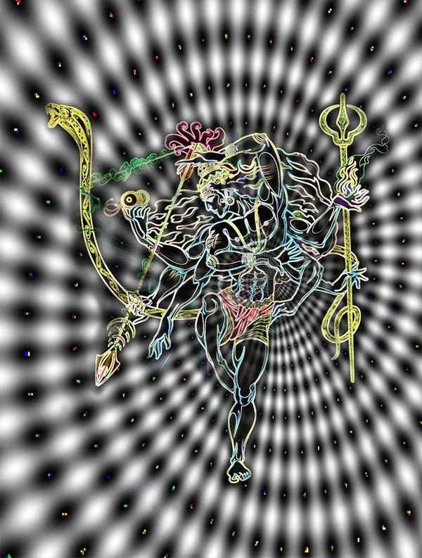 Shiva-Tree-Pose-Dark_|_UV_Reactive_Design___|_210_GSM
