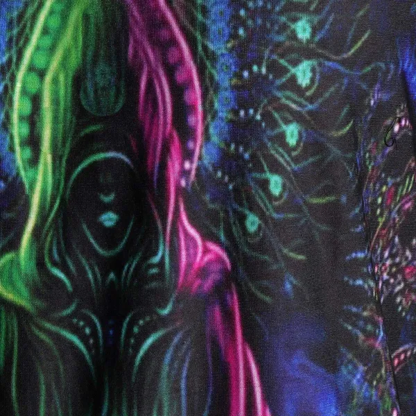 MEDITATION-AURA-INTERVENTION_|_UV_Reactive_Art_|_T-SHIRT_|_210_GSM
