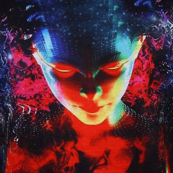PSY_FIRE_ENERGY_PORTAL_|_UV_Glow_Design_|__T-shirt_Dry_Fit_Micro_&_100%_Biowashed_Cotton__|_210_GSM
