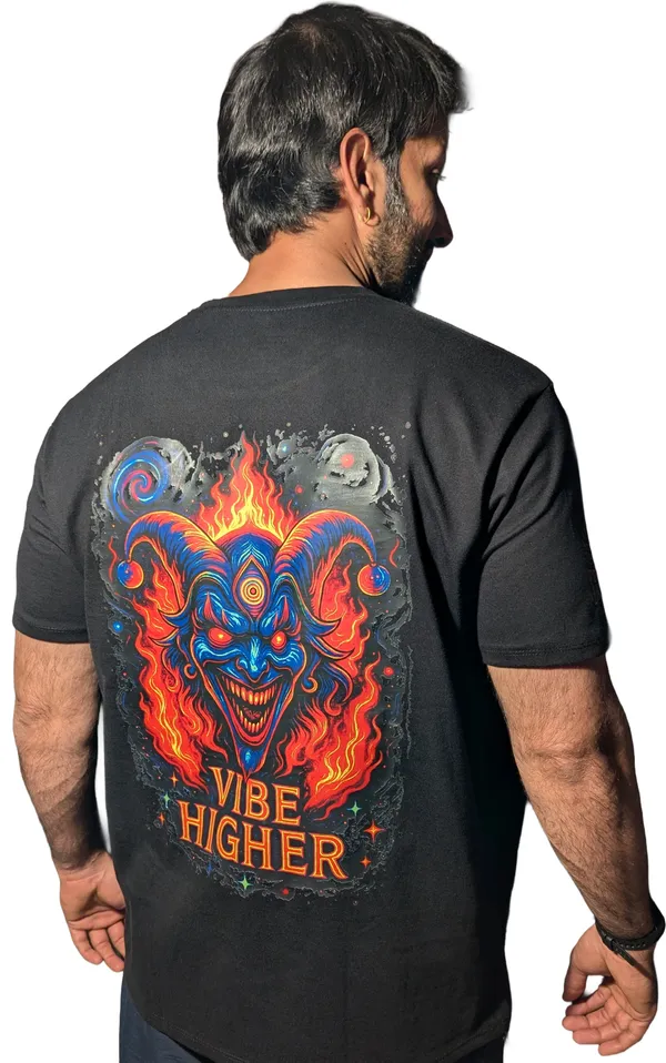 VIBE_HIGHER_JOKER_RGB_MOTIONS_210_GSM_COTTON_T-Shirt