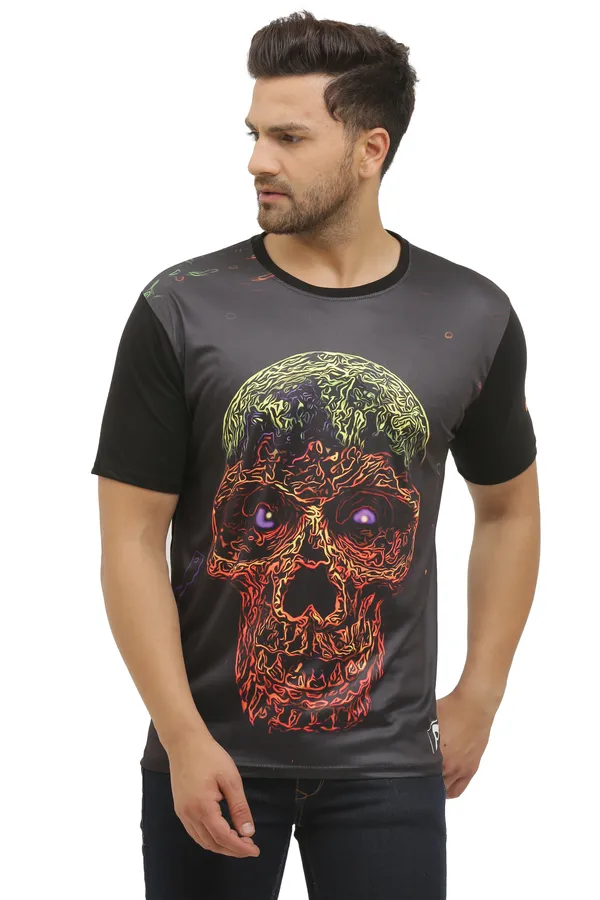 INSANE_SKULL_ART_|_Classy_Fit_|_UV_Reactive_T-SHIRT_Dry_Fit_Micro_&_100%_Biowashed_Cotton__|_210_GSM