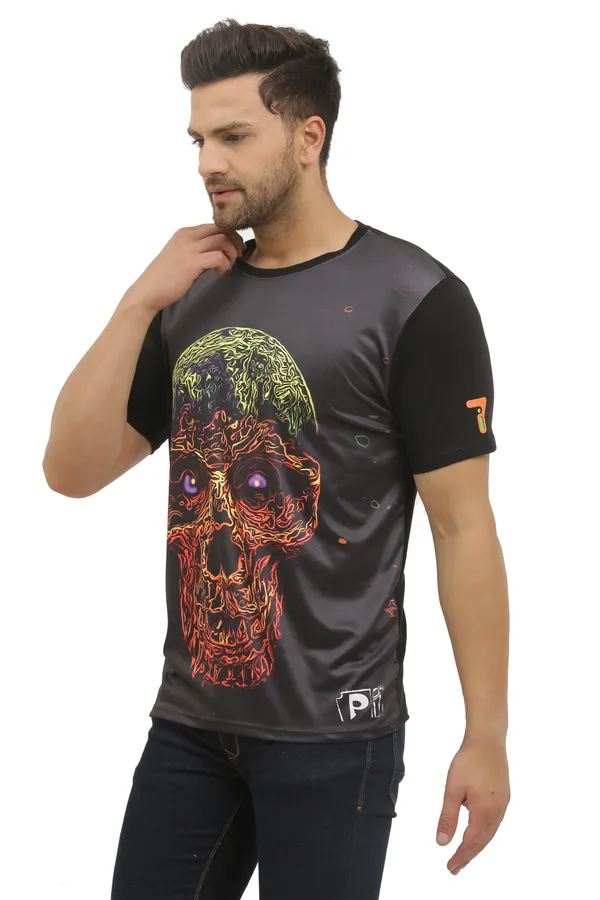 INSANE_SKULL_ART_|_Classy_Fit_|_UV_Reactive_T-SHIRT_Dry_Fit_Micro_&_100%_Biowashed_Cotton__|_210_GSM