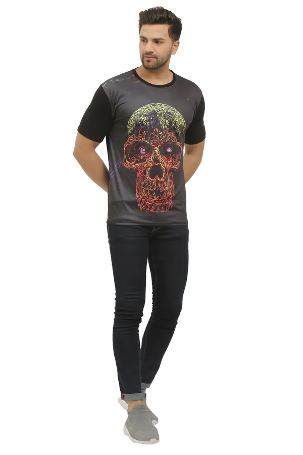 INSANE_SKULL_ART_|_Classy_Fit_|_UV_Reactive_T-SHIRT_Dry_Fit_Micro_&_100%_Biowashed_Cotton__|_210_GSM