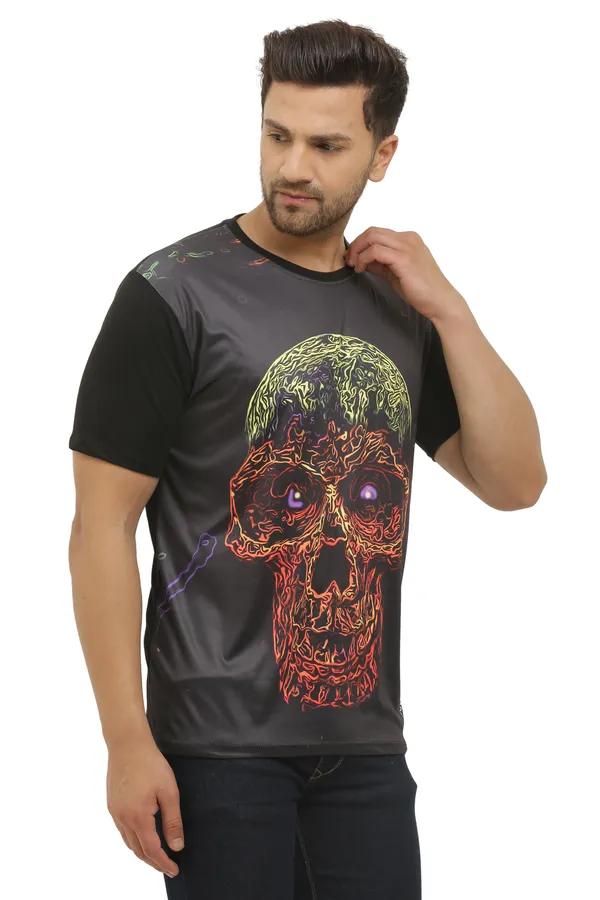 INSANE_SKULL_ART_|_Classy_Fit_|_UV_Reactive_T-SHIRT_Dry_Fit_Micro_&_100%_Biowashed_Cotton__|_210_GSM