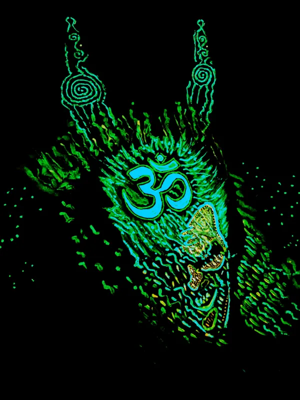 One-Of-Kind_|_MYSTIC-JOKER-PORTAL_|_INSANE-4D_Hand_Art_|_UV_&_Glow_In_DARK__|_SANDO
