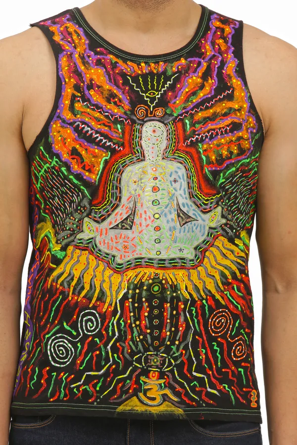 One-Of-Kind_|_MYSTIC-MEDITATION__|_INSANE-MYSTIC-4D-ART|_UV_&_Glow_In_Dark__|_SANDO