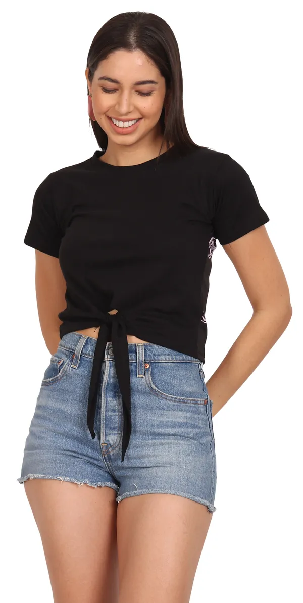 THINK_EVIL_MOJO_|_UV_REACTIVE_CROP_TOP_|_210_GSM