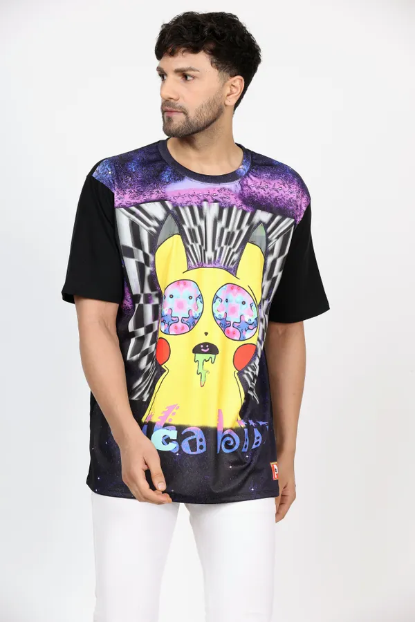 Exclusive_Edition_|_Pica_Thunder_Bolt_|_Uv_Reactive_Classy_Fit_T-Shirt_|_Customization_Available_|_210_GSM