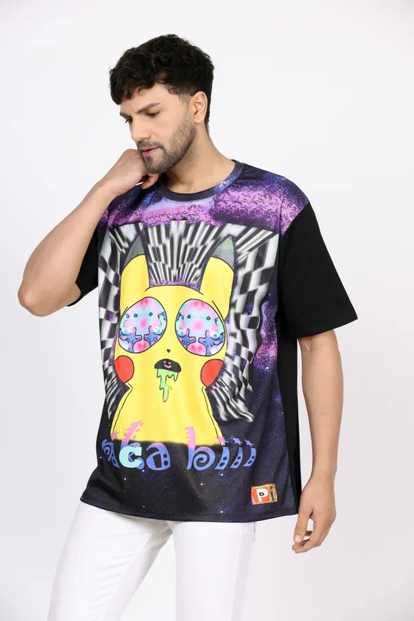 Exclusive_Edition_|_Pica_Thunder_Bolt_|_Uv_Reactive_Classy_Fit_T-Shirt_|_Customization_Available_|_210_GSM
