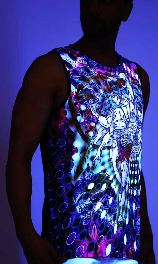 PSY_SHIVA_NATARAJ_|_UV_Reactive_Design_|_Spiritual_Journey_SANDO