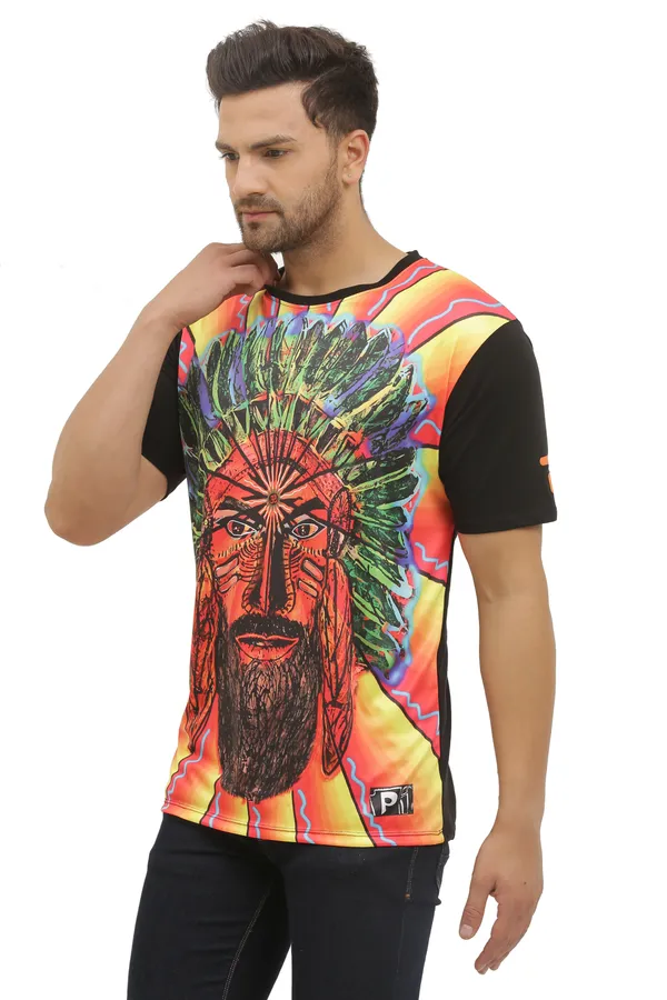 INSANE-TANTRA_WARRIOR-ART_|_Classy_Fit_|_UV_Reactive_T-SHIRT_Dry_Fit_Micro_&_100%_Biowashed_Cotton__|_210_GSM